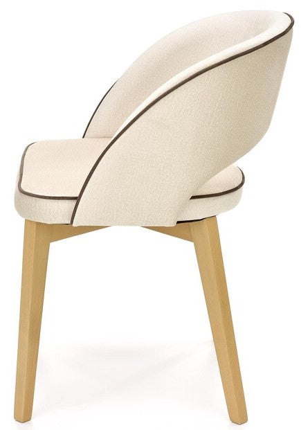 Kitchen Chair Lyon | size: Width: 51cm, Height: 78cm, Depth: 57cm | color: White | image: 2 | variant: 1002556
