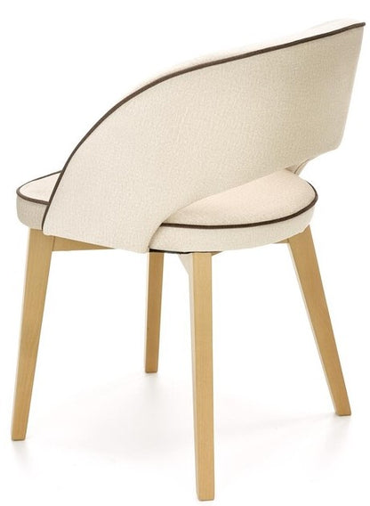 Kitchen Chair Lyon | size: Width: 51cm, Height: 78cm, Depth: 57cm | color: White | image: 4 | variant: 1002556