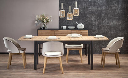 Kitchen Chair Lyon | size: Width: 51cm, Height: 78cm, Depth: 57cm | color: White | image: 7 | variant: 1002556