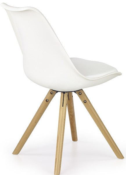 Kitchen Chair Maardu | size: Width: 48cm, Height: 81cm, Depth: 57cm | color: White | image: 2 | variant: 1002163