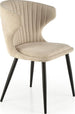 Kitchen Chair Madrid | size: Width: 56cm, Height: 84cm, Depth: 58cm | color: Beige | image: 0 | variant: 1002470