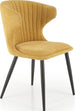 Kitchen Chair Madrid | size: Width: 56cm, Height: 84cm, Depth: 58cm | color: Yellow | image: 0 | variant: 1002471