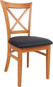 Kitchen Chair Maidstone | size: Width: 43cm, Height: 90.5cm, Depth: 43cm | color: Black | image: 1 | variant: 1000872