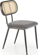 Kitchen Chair Malaga | size: Width: 53cm, Height: 84cm, Depth: 60cm | color: Gray | image: 0 | variant: 1002488