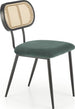 Kitchen Chair Malaga | size: Width: 53cm, Height: 84cm, Depth: 60cm | color: Green | image: 0 | variant: 1002487