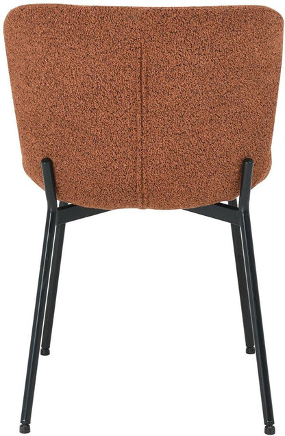 Kitchen Chair Manolo | size: Width: 48cm, Height: 83cm, Depth: 59cm | color: Brown | image: 5 | variant: 1003621