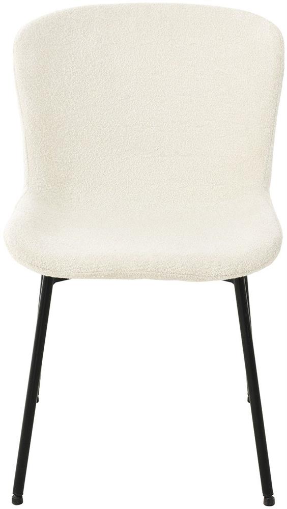 Kitchen Chair Manolo | size: Width: 48cm, Height: 83cm, Depth: 59cm | color: White | image: 2 | variant: 1003620