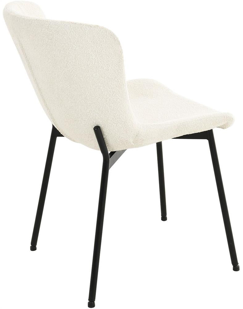 Kitchen Chair Manolo | size: Width: 48cm, Height: 83cm, Depth: 59cm | color: White | image: 4 | variant: 1003620