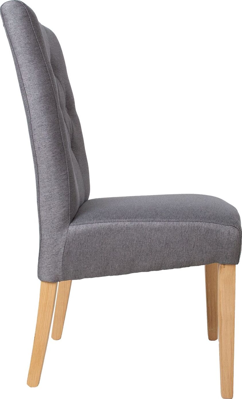 Kitchen Chair Margate | size: Width: 64cm, Height: 102cm, Depth: 46cm | color: Gray | image: 3 | variant: 1000889