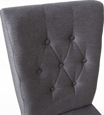 Kitchen Chair Margate | size: Width: 64cm, Height: 102cm, Depth: 46cm | color: Gray | image: 5 | variant: 1000889