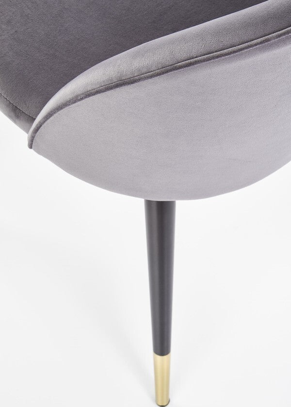 Kitchen Chair Marijampole | size: Width: 50cm, Height: 76cm, Depth: 55cm | color: Gray | image: 6 | variant: 1002238