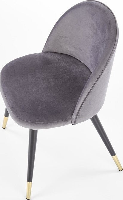 Kitchen Chair Marijampole | size: Width: 50cm, Height: 76cm, Depth: 55cm | color: Gray | image: 7 | variant: 1002238