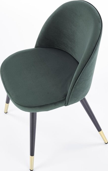 Kitchen Chair Marijampole | size: Width: 50cm, Height: 76cm, Depth: 55cm | color: Green | image: 2 | variant: 1002237