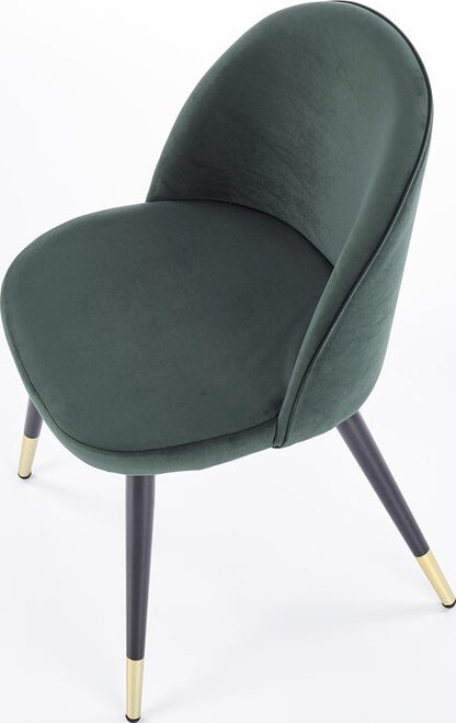Kitchen Chair Marijampole | size: Width: 50cm, Height: 76cm, Depth: 55cm | color: Green | image: 2 | variant: 1002237