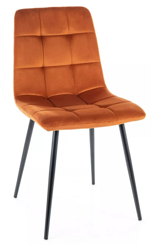 Kitchen Chair Mila 3 | size: Width: 45cm, Height: 86cm, Depth: 41cm | color: Black | image: 0 | variant: 1017802