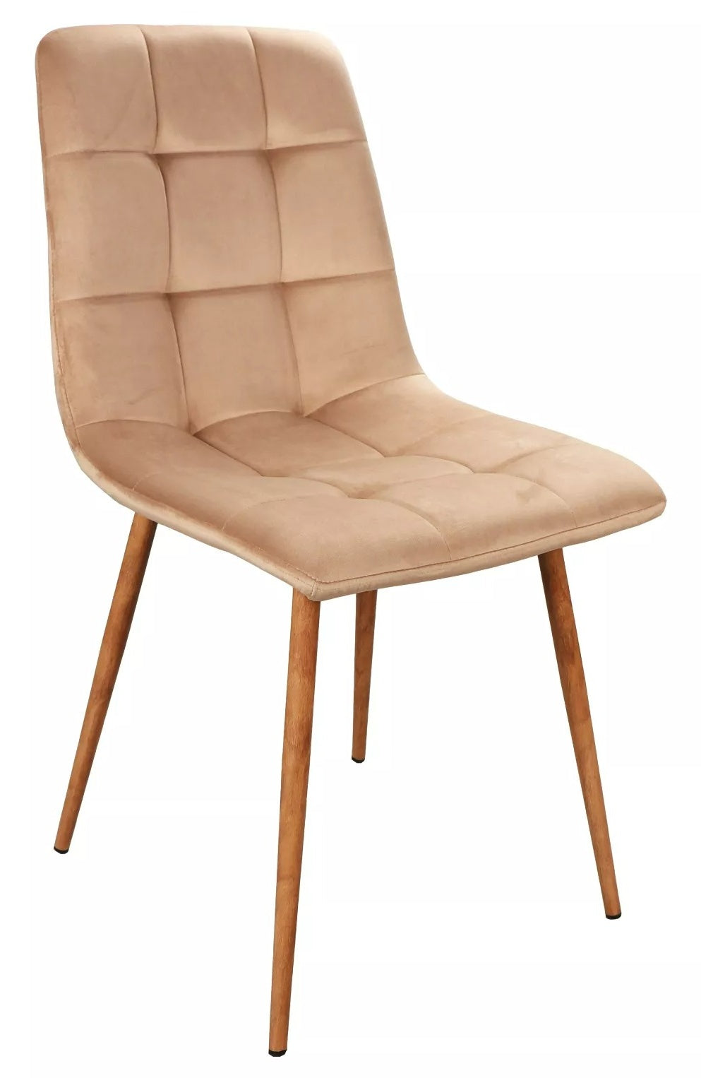 Kitchen Chair Mila D | size: Width: 45cm, Height: 86cm, Depth: 41cm | color: Beige | image: 0 | variant: 1004000