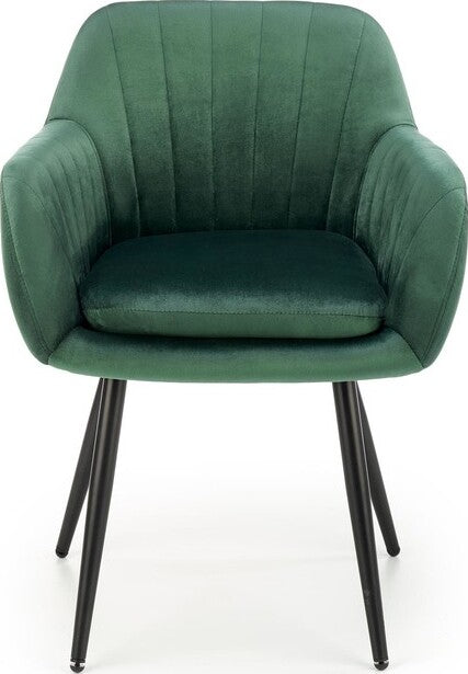 Kitchen Chair Minsk | size: Width: 58cm, Height: 80cm, Depth: 53cm | color: Green | image: 7 | variant: 1002356