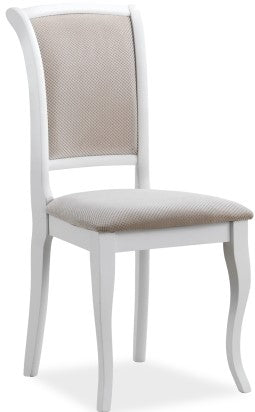 Kitchen Chair MN-SC | size: Width: 45cm, Height: 96cm, Depth: 42cm | color: White/Beige | image: 1 | variant: 1003800