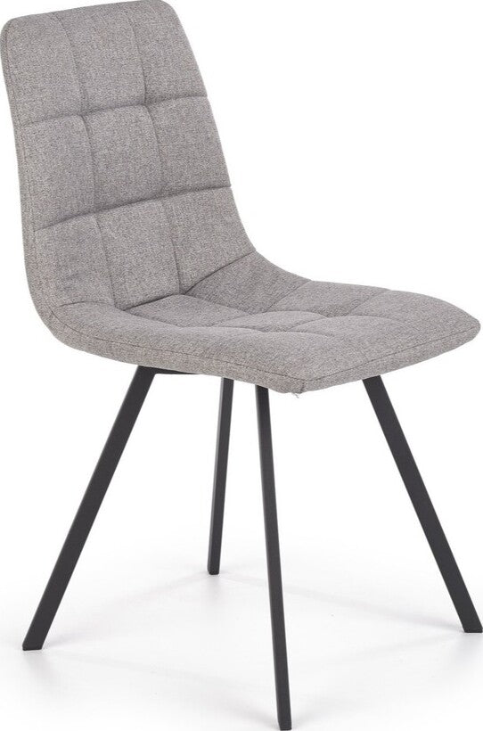 Kitchen Chair Monaco | size: Width: 45cm, Height: 86cm, Depth: 55cm | color: Gray | image: 1 | variant: 1002315