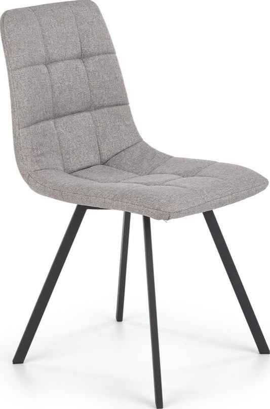 Kitchen Chair Monaco | size: Width: 45cm, Height: 86cm, Depth: 55cm | color: Gray | image: 1 | variant: 1002315