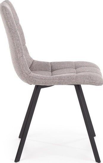 Kitchen Chair Monaco | size: Width: 45cm, Height: 86cm, Depth: 55cm | color: Gray | image: 3 | variant: 1002315