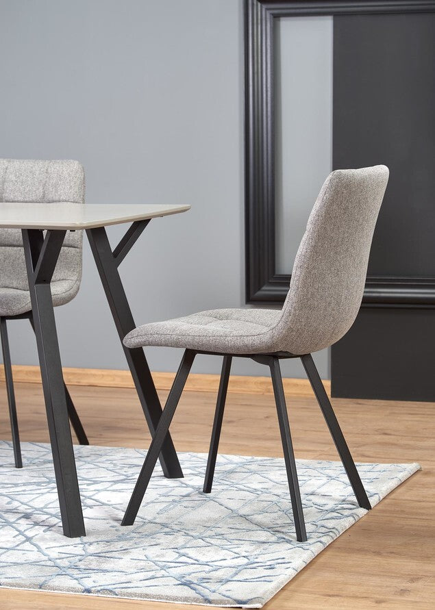 Kitchen Chair Monaco | size: Width: 45cm, Height: 86cm, Depth: 55cm | color: Gray | image: 7 | variant: 1002315
