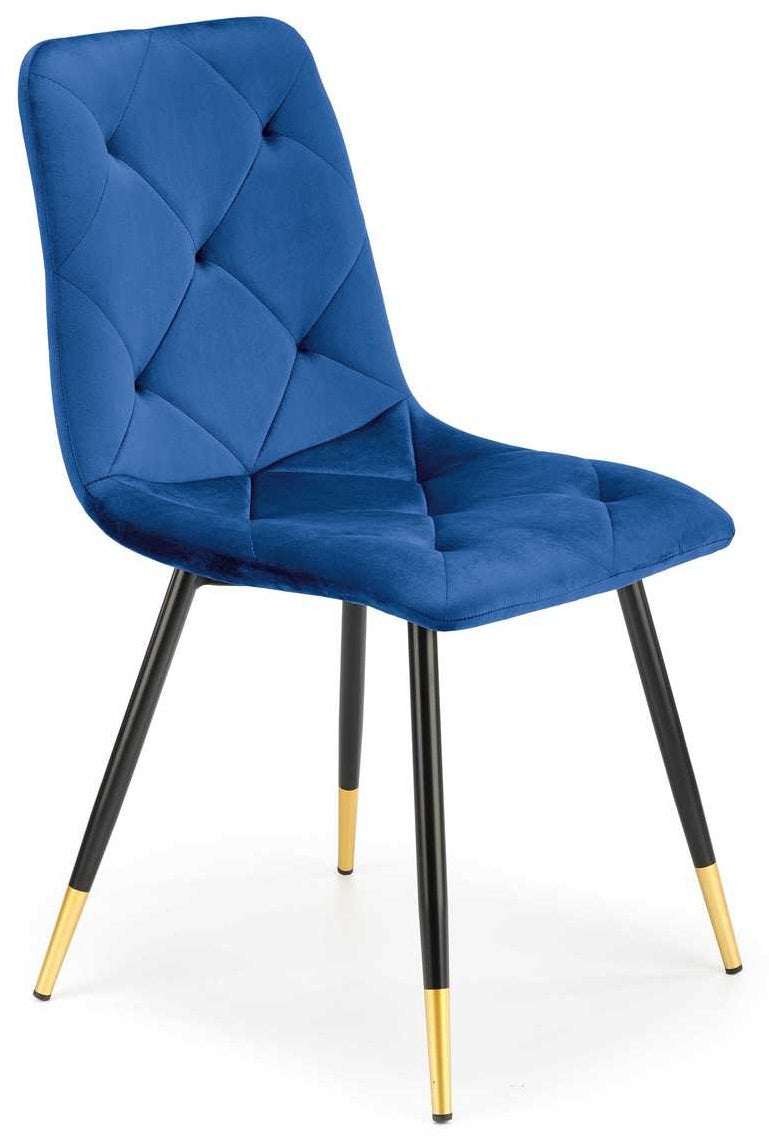 Kitchen Chair Mulhouse | size: Width: 45cm, Height: 86cm, Depth: 50cm | color: Blue | image: 0 | variant: 1002655