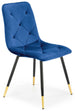 Kitchen Chair Mulhouse | size: Width: 45cm, Height: 86cm, Depth: 50cm | color: Blue | image: 0 | variant: 1002655