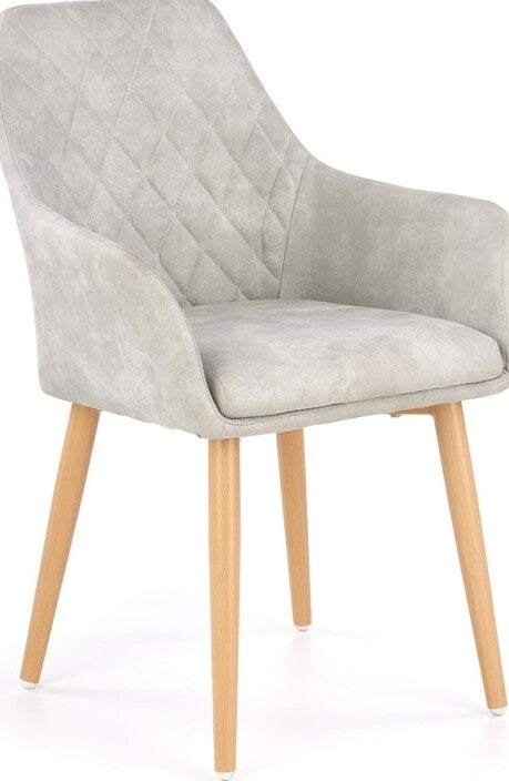 Kitchen Chair Ogre | size: Width: 58cm, Height: 85cm, Depth: 61cm | color: Gray | image: 1 | variant: 1002209