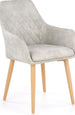 Kitchen Chair Ogre | size: Width: 58cm, Height: 85cm, Depth: 61cm | color: Gray | image: 1 | variant: 1002209