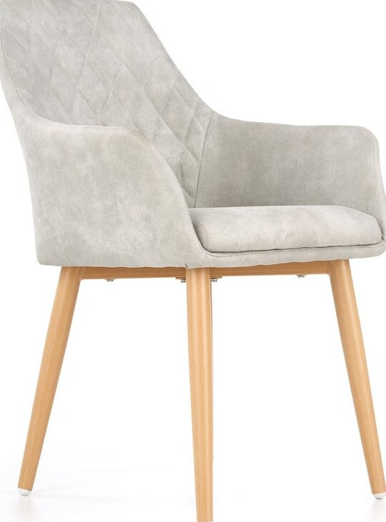 Kitchen Chair Ogre | size: Width: 58cm, Height: 85cm, Depth: 61cm | color: Gray | image: 2 | variant: 1002209