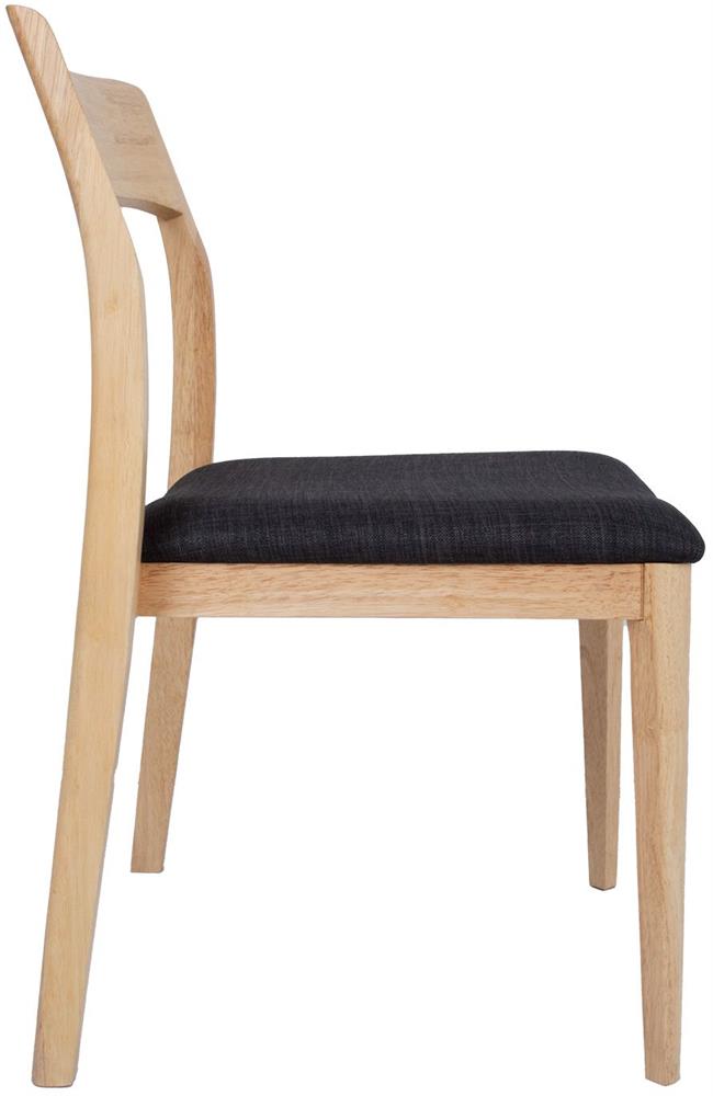 Kitchen Chair Olney | size: Width: 51.5cm, Height: 83.5cm, Depth: 55.5cm | color: Oak | image: 3 | variant: 1006149