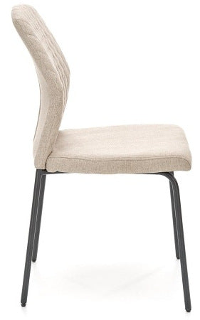 Kitchen Chair Orleans | size: Width: 46cm, Height: 92cm, Depth: 56cm | color: Beige | image: 3 | variant: 1002650