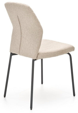 Kitchen Chair Orleans | size: Width: 46cm, Height: 92cm, Depth: 56cm | color: Beige | image: 4 | variant: 1002650
