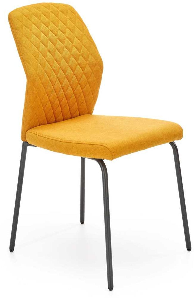 Kitchen Chair Orleans | size: Width: 46cm, Height: 92cm, Depth: 56cm | color: Yellow | image: 0 | variant: 1002651