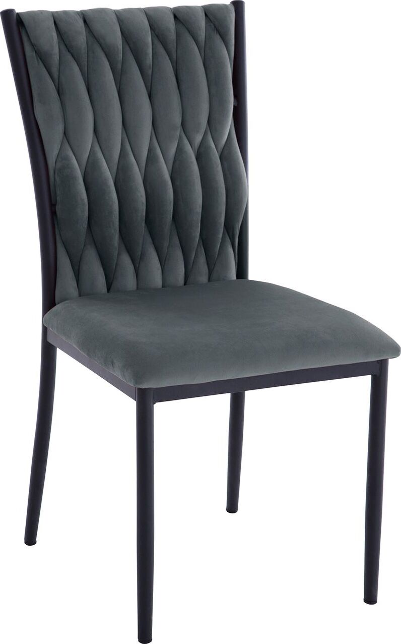 Kitchen Chair Orpington | size: Width: 47cm, Height: 93cm, Depth: 59cm | color: Gray | image: 0 | variant: 1000827