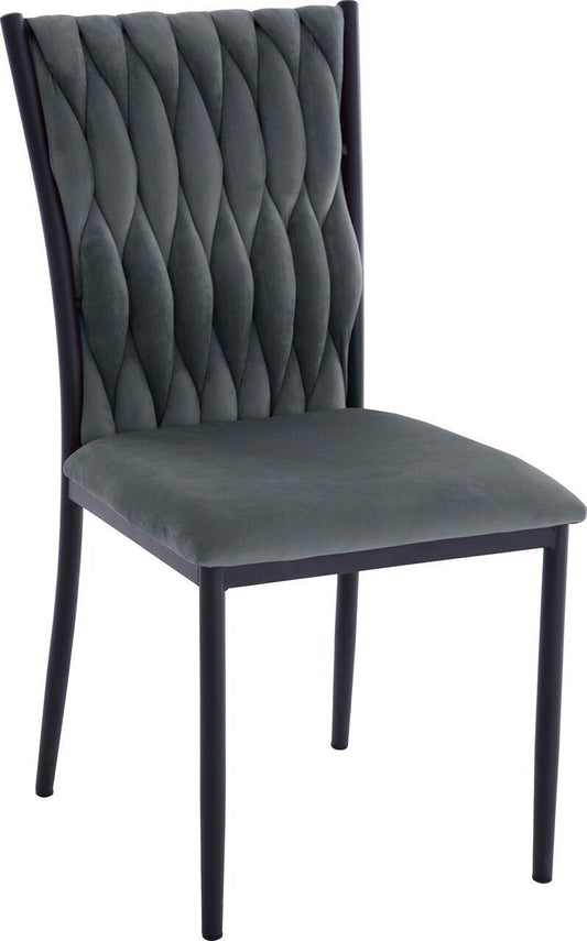 Kitchen Chair Orpington | size: Width: 47cm, Height: 93cm, Depth: 59cm | color: Gray | image: 0 | variant: 1000827