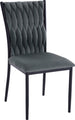Kitchen Chair Orpington | size: Width: 47cm, Height: 93cm, Depth: 59cm | color: Gray | image: 0 | variant: 1000827