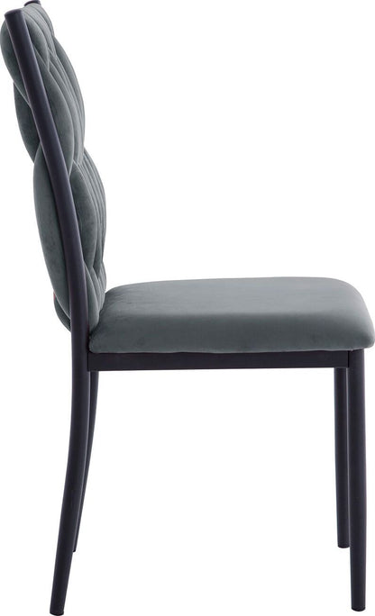 Kitchen Chair Orpington | size: Width: 47cm, Height: 93cm, Depth: 59cm | color: Gray | image: 2 | variant: 1000827