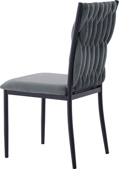 Kitchen Chair Orpington | size: Width: 47cm, Height: 93cm, Depth: 59cm | color: Gray | image: 3 | variant: 1000827