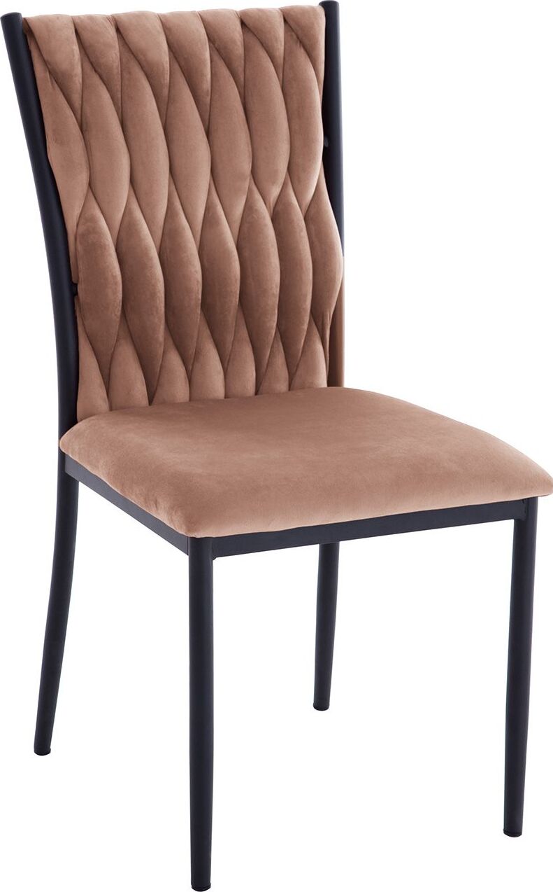 Kitchen Chair Orpington | size: Width: 47cm, Height: 93cm, Depth: 59cm | color: Pink | image: 1 | variant: 1000828