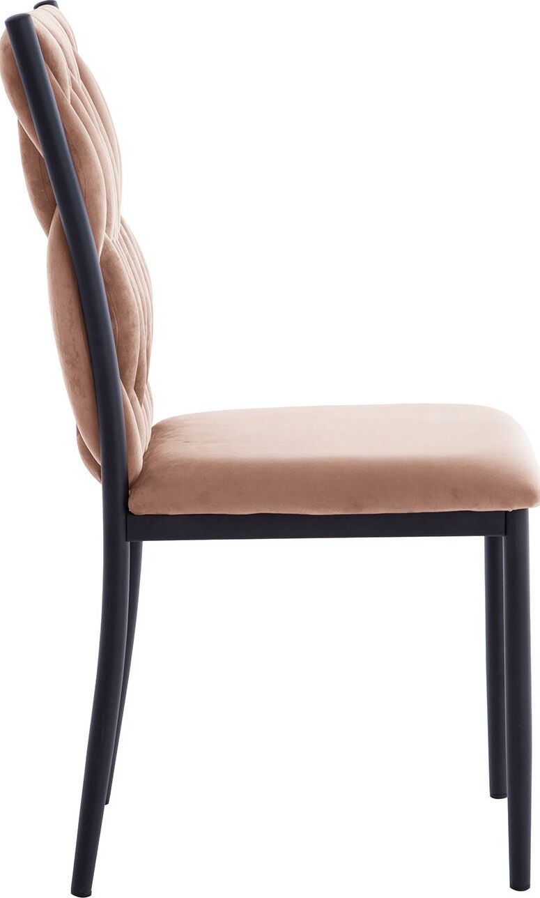 Kitchen Chair Orpington | size: Width: 47cm, Height: 93cm, Depth: 59cm | color: Pink | image: 3 | variant: 1000828