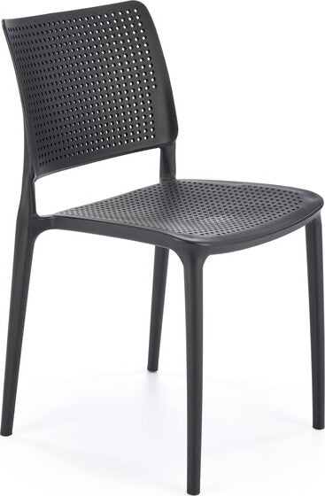 Kitchen Chair Oviedo | size: Width: 42cm, Height: 79cm, Depth: 55cm | color: Black | image: 0 | variant: 1002504