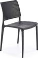Kitchen Chair Oviedo | size: Width: 42cm, Height: 79cm, Depth: 55cm | color: Black | image: 0 | variant: 1002504