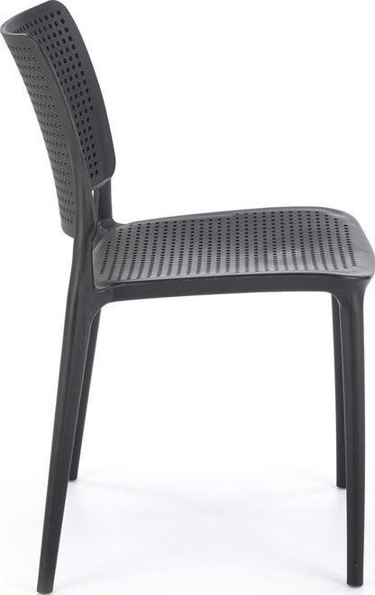 Kitchen Chair Oviedo | size: Width: 42cm, Height: 79cm, Depth: 55cm | color: Black | image: 1 | variant: 1002504