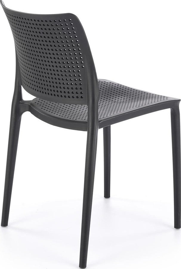 Kitchen Chair Oviedo | size: Width: 42cm, Height: 79cm, Depth: 55cm | color: Black | image: 3 | variant: 1002504
