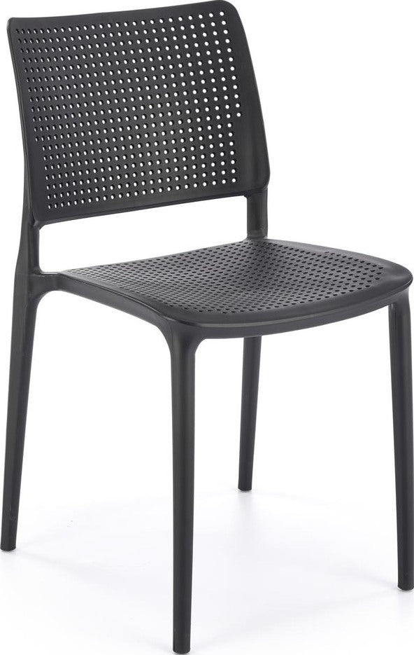 Kitchen Chair Oviedo | size: Width: 42cm, Height: 79cm, Depth: 55cm | color: Black | image: 4 | variant: 1002504