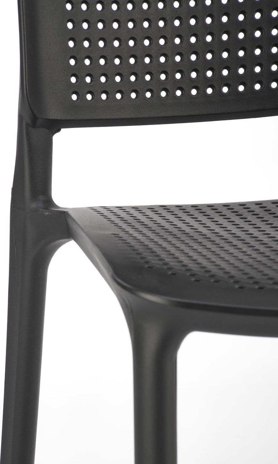 Kitchen Chair Oviedo | size: Width: 42cm, Height: 79cm, Depth: 55cm | color: Black | image: 5 | variant: 1002504