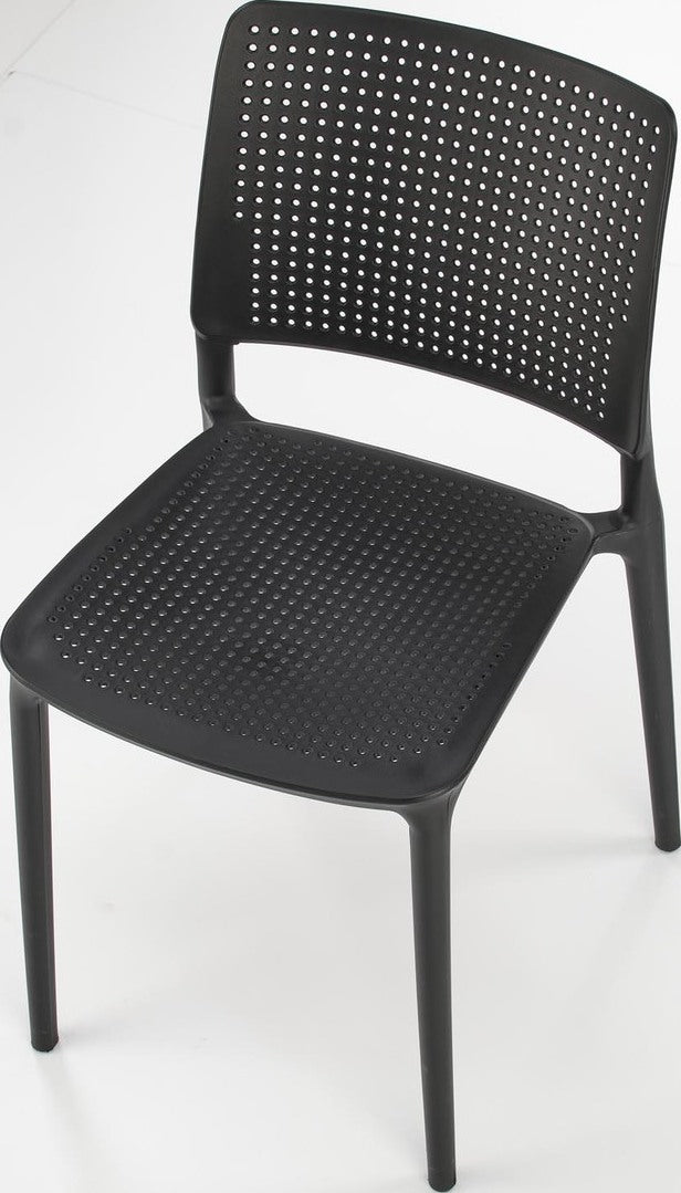 Kitchen Chair Oviedo | size: Width: 42cm, Height: 79cm, Depth: 55cm | color: Black | image: 7 | variant: 1002504