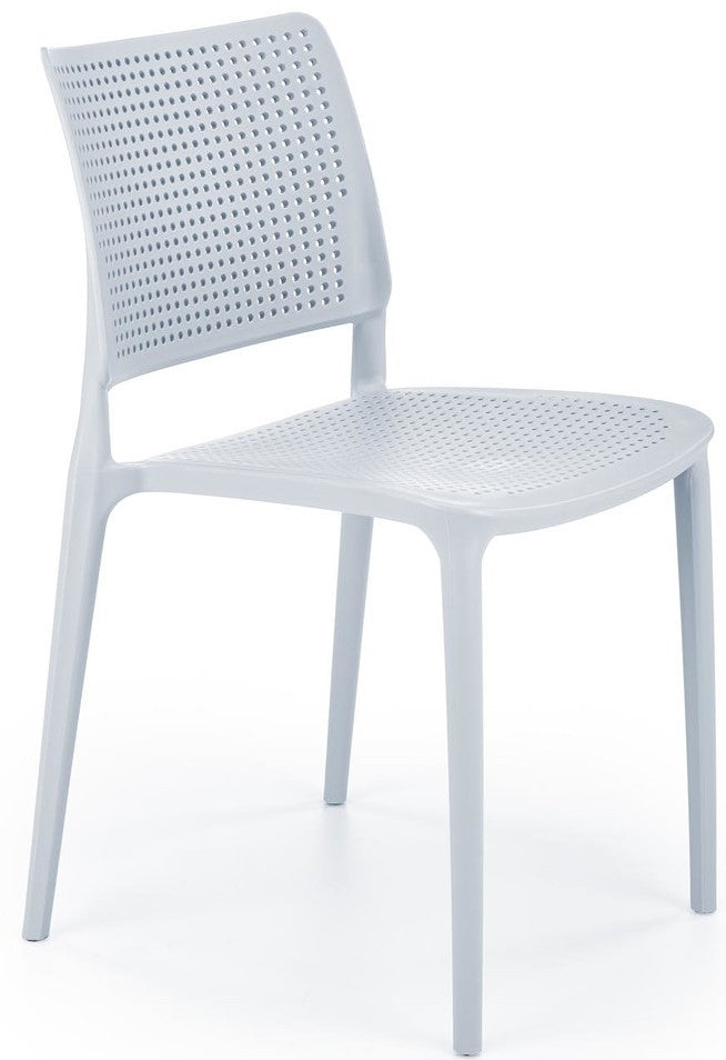 Kitchen Chair Oviedo | size: Width: 42cm, Height: 79cm, Depth: 55cm | color: Gray | image: 0 | variant: 1002505